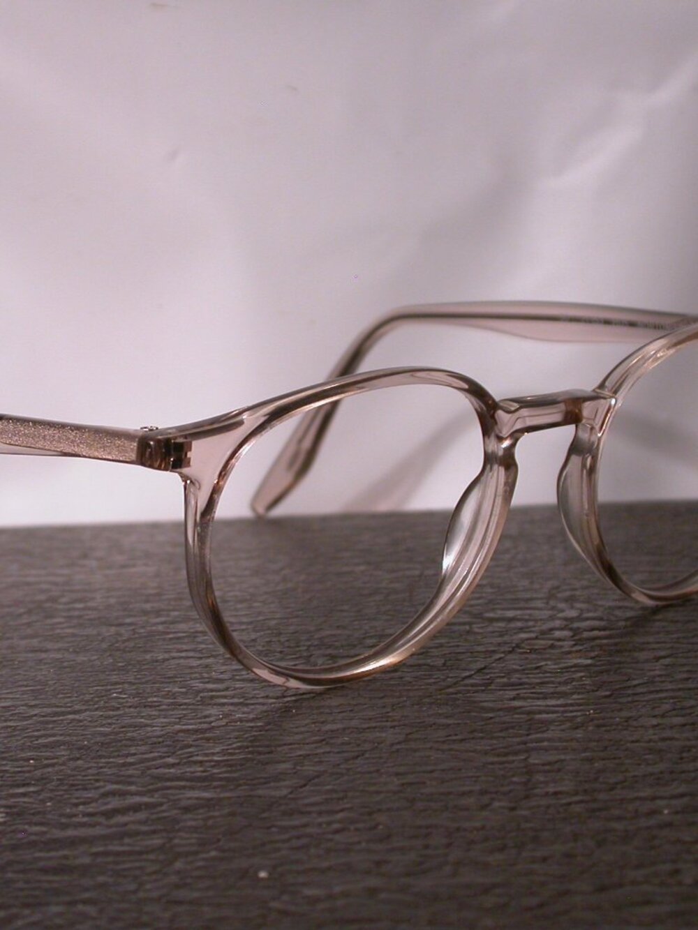 Barton Perreira Norton Crystal Clear Classic Eyeglasses Frames Made in Japan